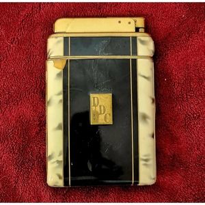 VINTAGE Marathon Mira-King Cigarette Holder Metal Enamel with spring inserts